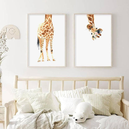 Affiches girafe dream - Mon alpaga