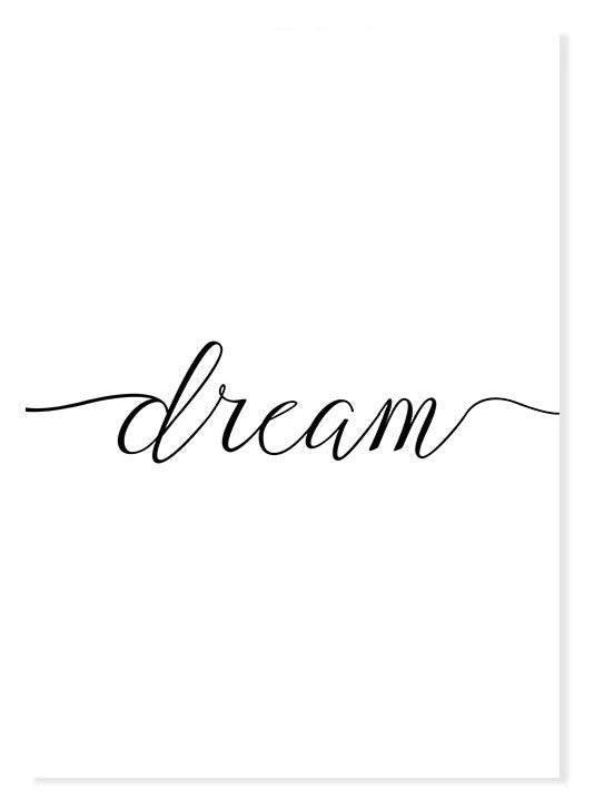 Affiches girafe dream - Mon alpaga