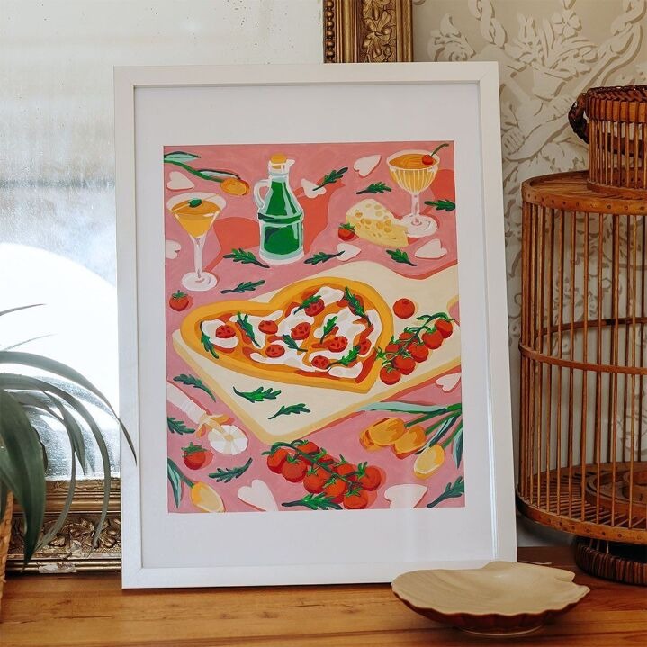 Peinture au numéro - La dolce pizza