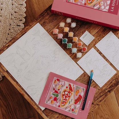 Peinture au numéro - La dolce pizza