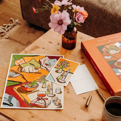 Peinture au numéro - Une soirée à soi