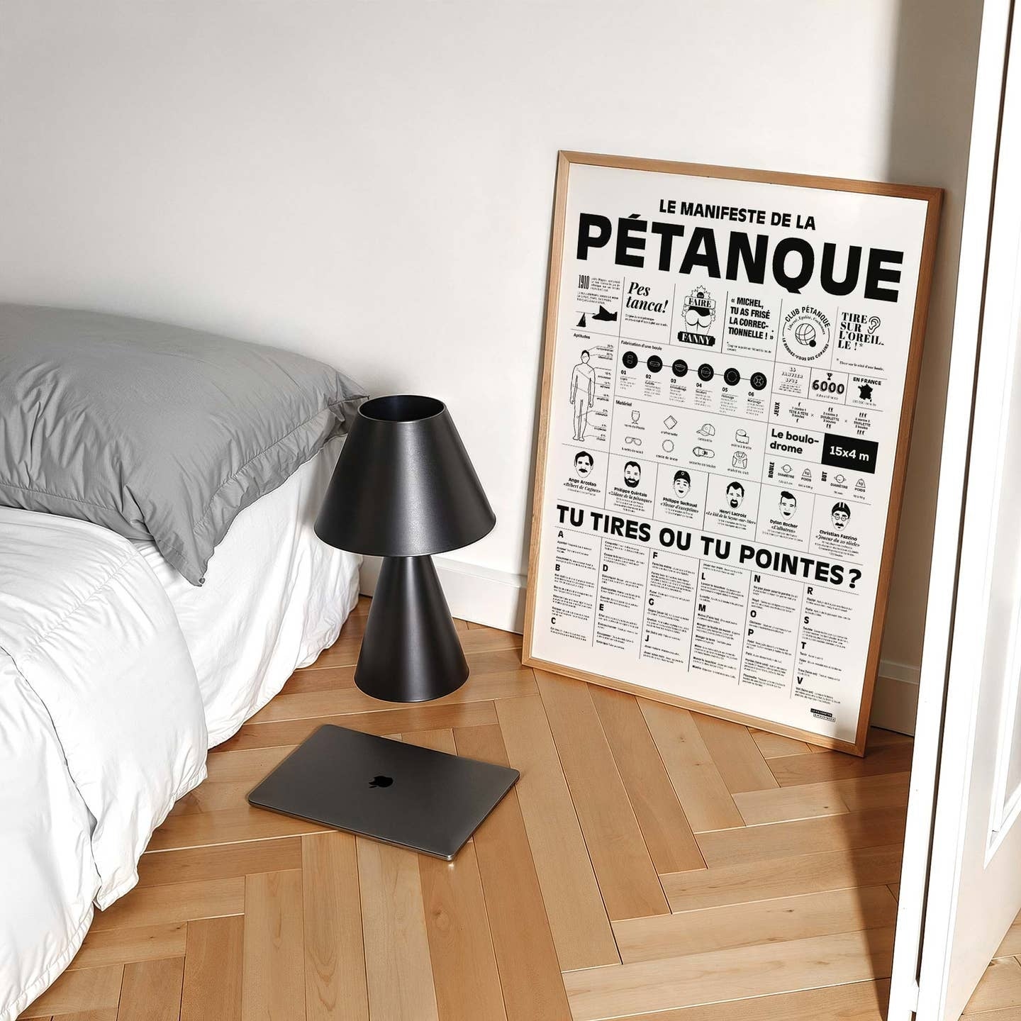 AFFICHE DROLE APERO PETANQUE