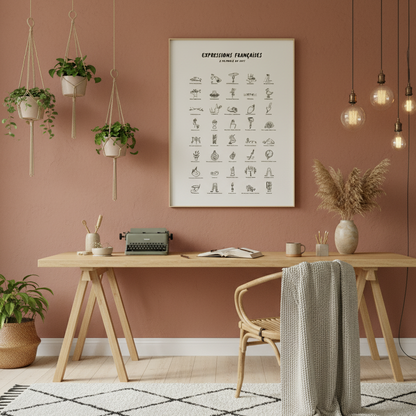 Affiche Expressions françaises
