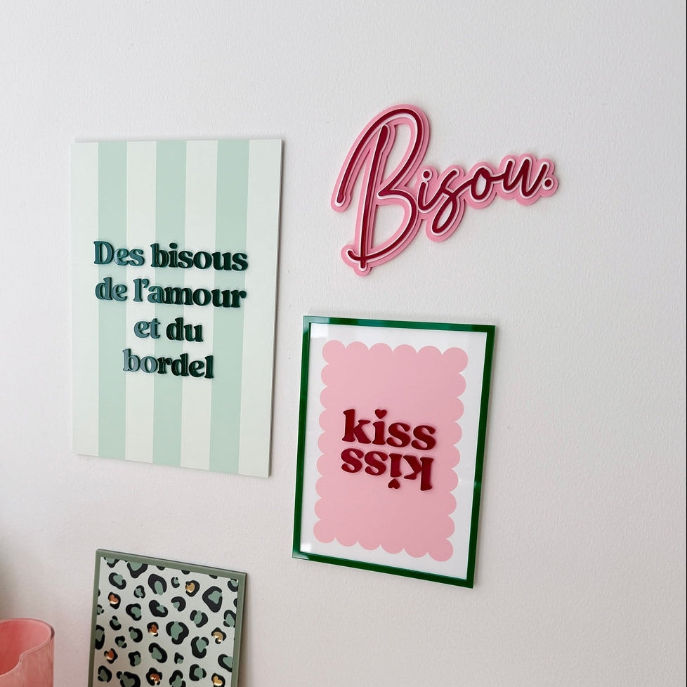 affiche plexiglas fun