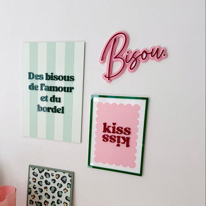 affiche plexiglas fun