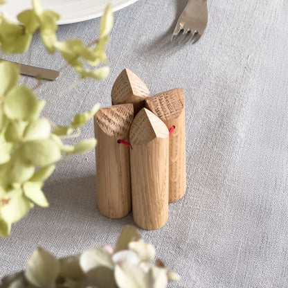 Dessous de plat en chêne