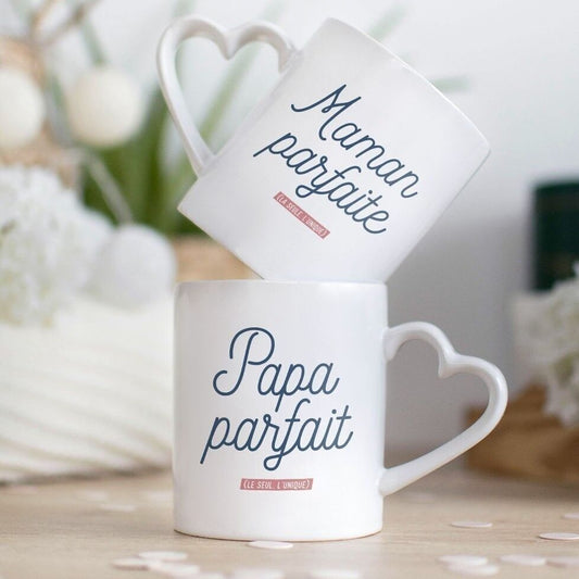 Mug Papa parfait, Maman parfaite