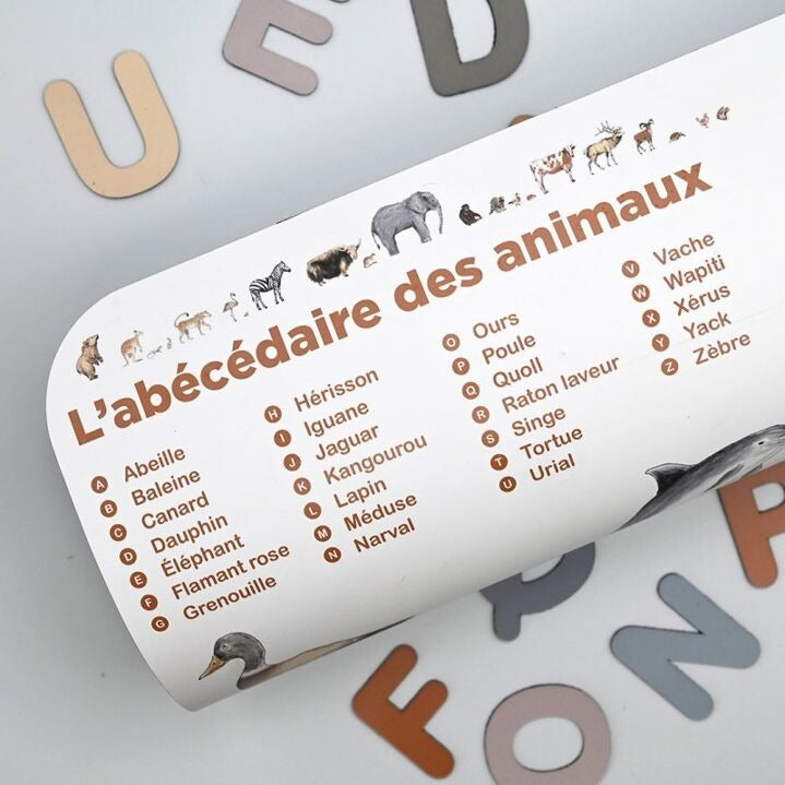 Abécédaire des animaux magnétiques