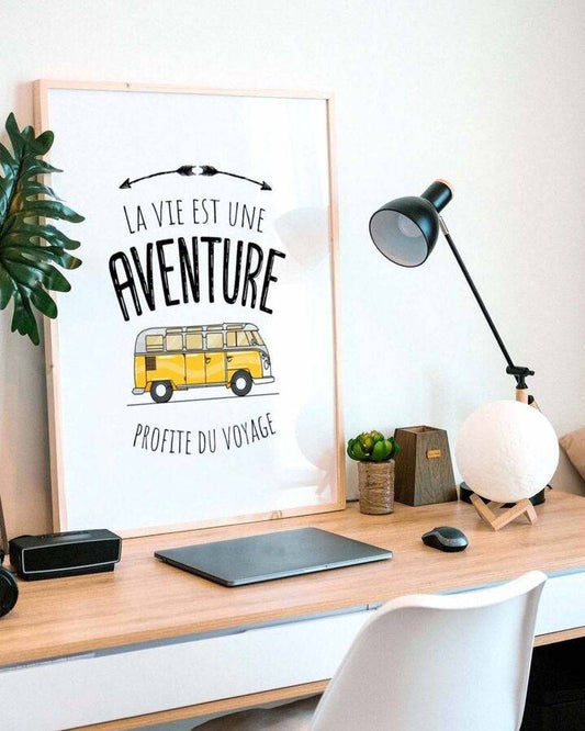 Affiche La vie est une aventure - Mon alpaga