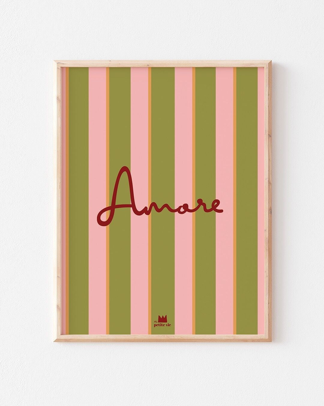 Affiche Amore Ma petite vie