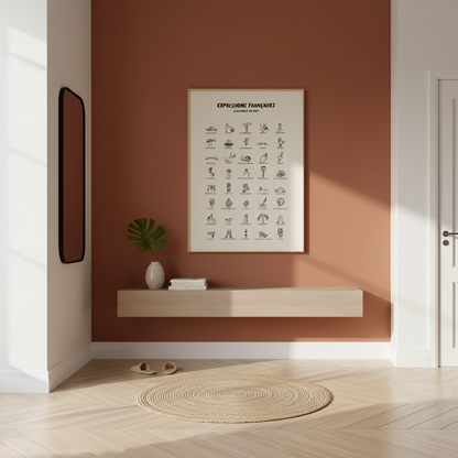 Affiche Expressions françaises