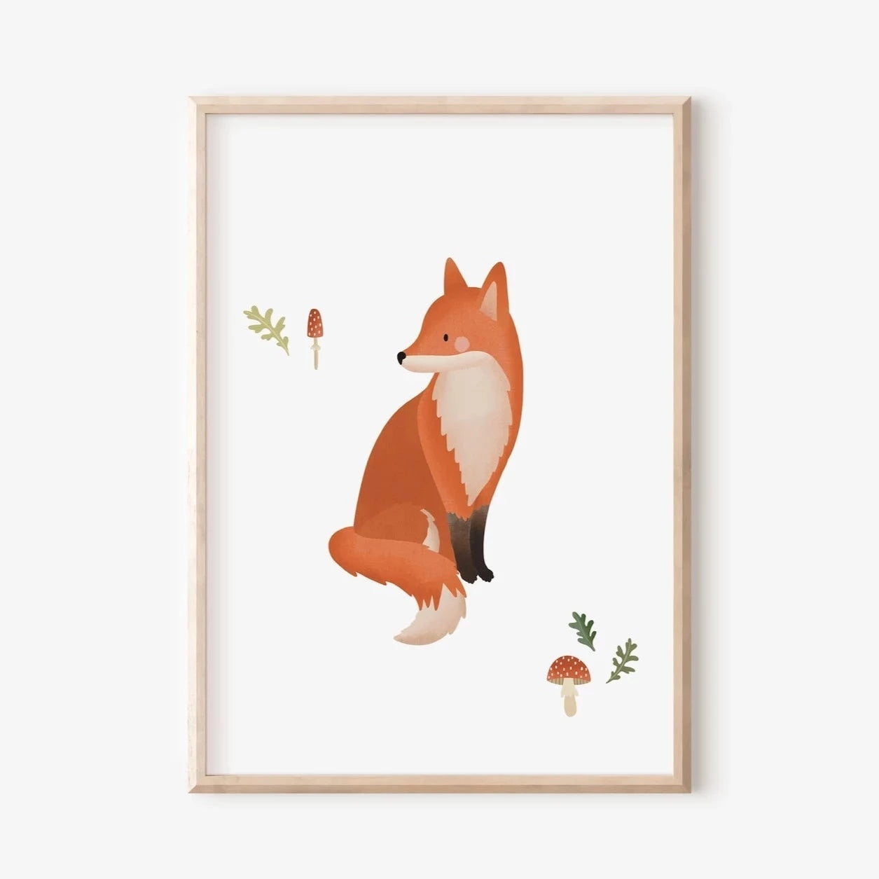 Affiche renard Papier curieux