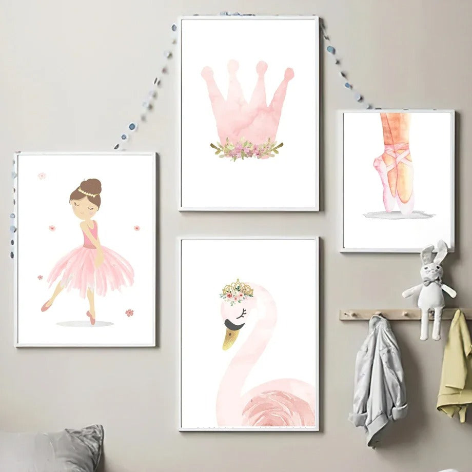 Affiches Rêves de Petite Ballerine