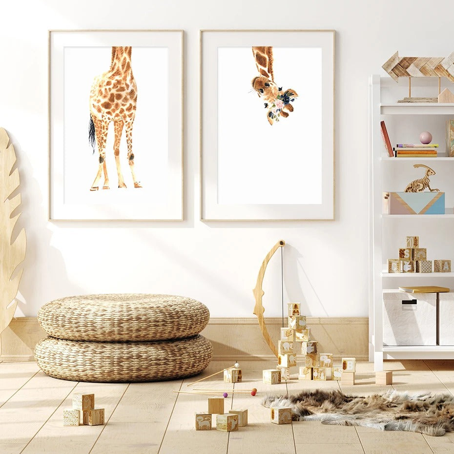 Affiches girafe dream - Mon alpaga
