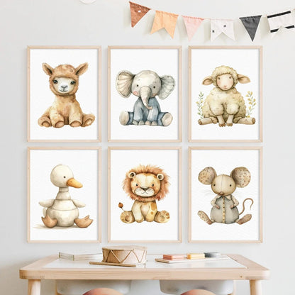 Affiches peluches toutes mignonnes