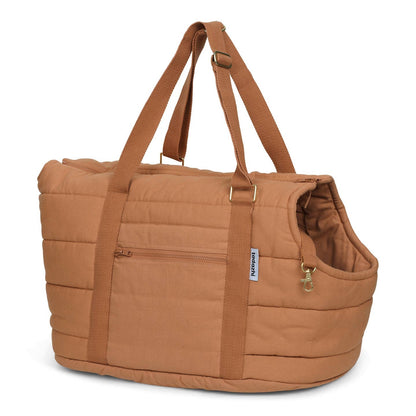 sac de transport confortable pour chien abec une ouverture pour la tête