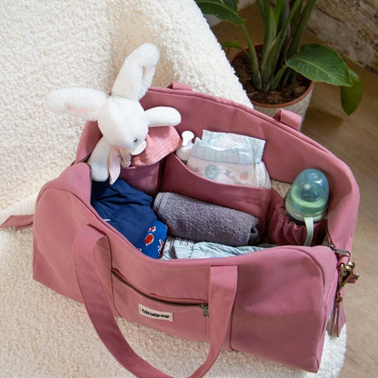 Sac à langer avec pochette - différents coloris