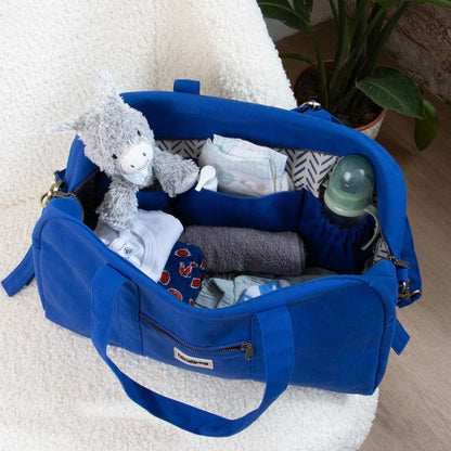 Sac à langer avec pochette - différents coloris