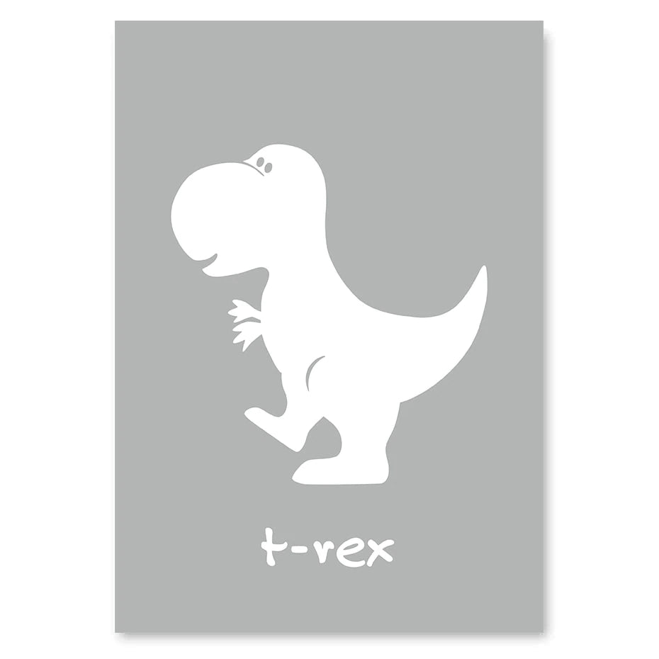 Affiche Dinosaures - Mon alpaga
