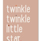 Affiches Twinkle little star