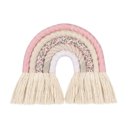 Arc en ciel Macramé à suspendre - Mon alpaga