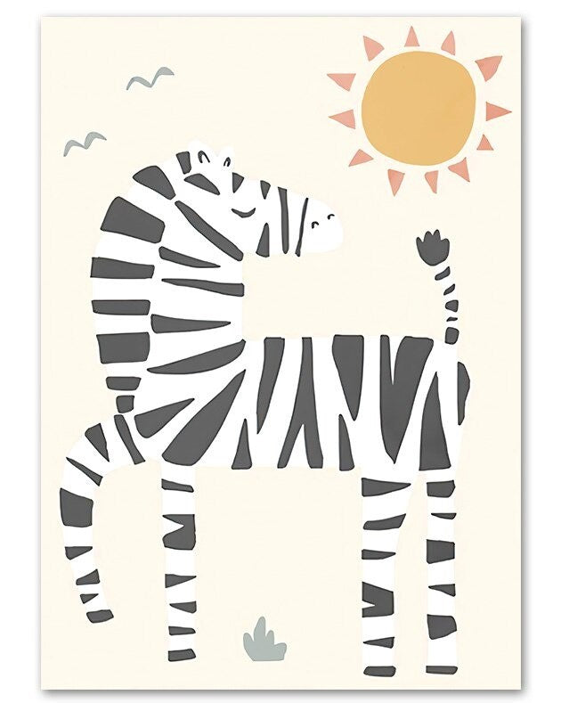 Affiches animaux Afrique - Mon alpaga