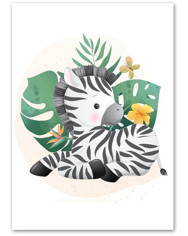 Affiches animaux plantes - Mon alpaga